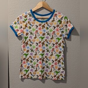 NWT Disney Toy Story Land Character Ringer Tee size Medium
